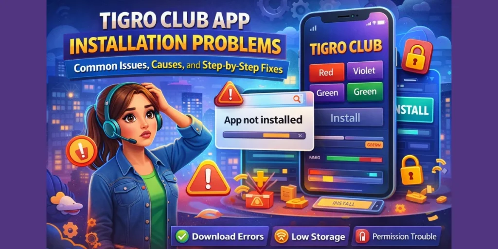 Tigro Club App Installation Problems