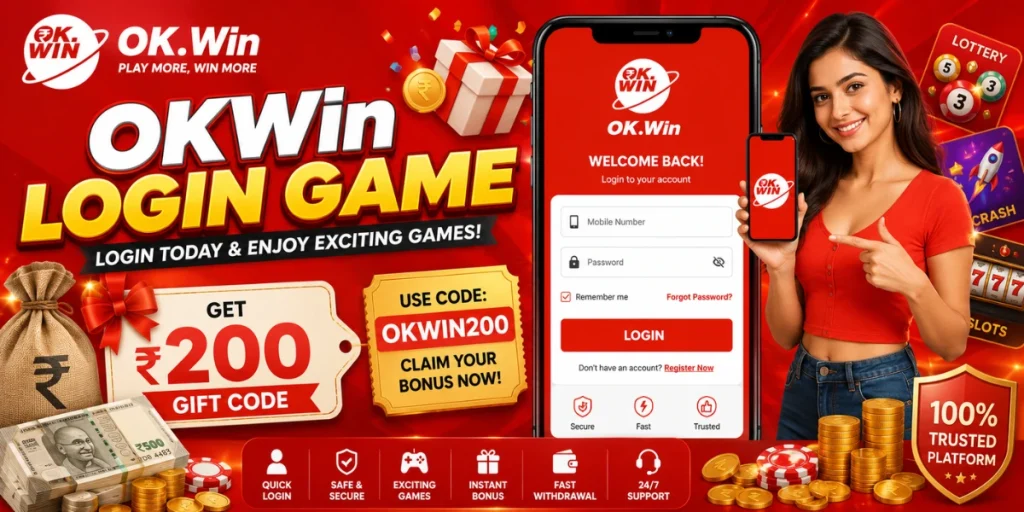 OKwin LOGIN game
